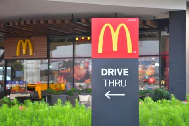 McDonalds Drive Thru Ordering