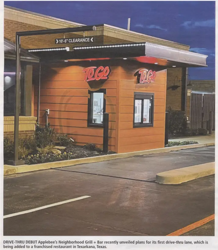 Applebees walk-up Applebees walk-up