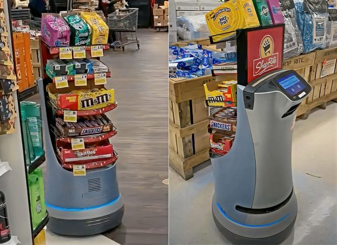 retail vending robot
